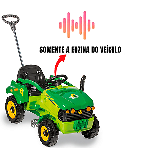 Buzina Para Carrinho de Passeio Calesita Original - trator
