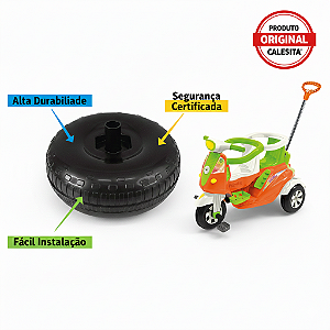 Roda Dianteira da Moto Duo De Passeio Triciclo Calesita Original