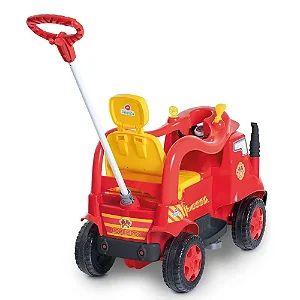Kit 2 Rodas Com Eixo Completo Carrinho Passeio Mk Truck Calesita