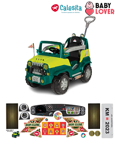 Adesivos para Carrinho Diipi & Moto Duo Calesita