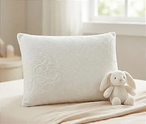 Travesseiro de Bebê Malha Bamboo – Conforto e Delicadeza para os Primeiros Sonhos