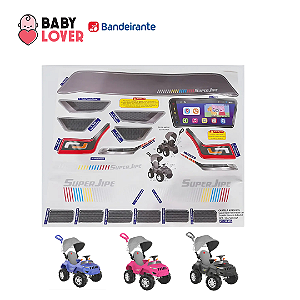 Adesivo Completo Superjipe Reclinavel Bandeirante