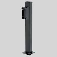 TOTEM PROTECT P/ IDENTIFICACAO 1,35M FRENTE 450- PRETO