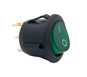 CHAVE GANGORRA REDONDA ON/OFKCDI-106N VERDE