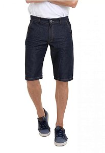 Bermuda Jeans Masculina Tradicional Azul Versatti Miami