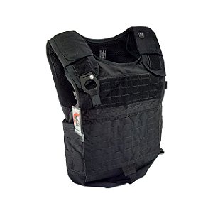 Colete Modular Gladiador Laser Cut em Cordura 500 - PRETO