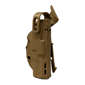 Coldre MTM 3R/2R com Garfo V1 (Glock G17 e G19 ou G22 .40 - Cz-P10) - Caqui