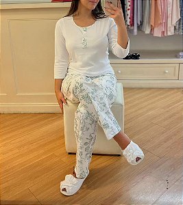 Pijama Alice Calça Floral