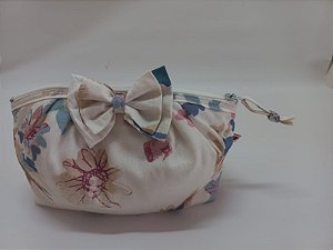 Necessaire Laço Picola Floral Colorido