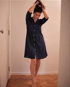 Camisola Carol em Voil 100% Algodão Amor Perfeito
