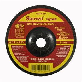   Disco Desbaste 7x1/4x7/8 Starrett