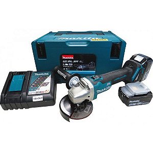 MAKITA ESMERILHADEIRA 18V 115MM C/BATERIA DGA456RTJ