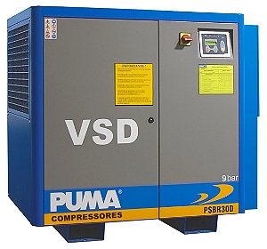 Compressor Parafuso 30CV 09Bar 380V PSBR30 Puma