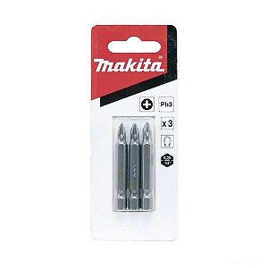 MAKITA PONTA BITS CJ 3 PCS PH 2-50MM B-25220