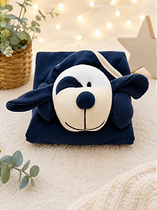 Naninha Cachorro Azul para Bebê