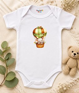 Body Bebê Elefantinho no Balao