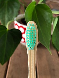 10 unid- Escova de dente de Bambu
