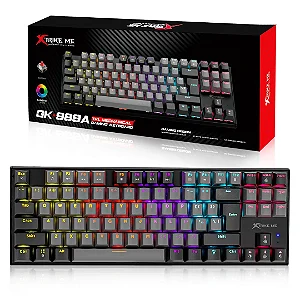 Teclado Mecanico Gamer RGB Xtrike GK-989A