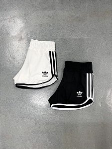Shorts Moletinho Adidas 3 listras