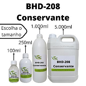BHD-208 Conservante de Produtos de Limpeza e Aromatizantes
