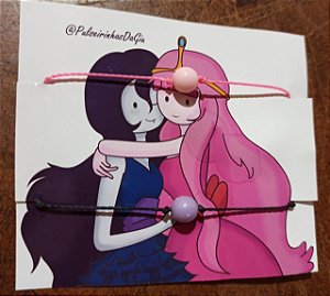 Duo de Pulseiras Princesa Jujuba e Marceline