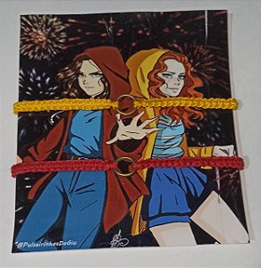 Duo de Pulseiras Eleven e Max - Stranger Things