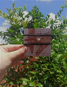 Duo de Pulseiras Cadeado do Amor