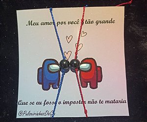 Duo de Pulseiras Magnéticas Among Us