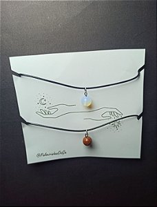 Duo de Colares Sol e Lua