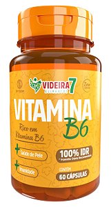 Vitamina B6 100% IDR 60 CAPS - VIDEIRA 7