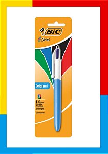 CANETA BIC 4 CORES