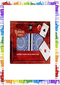 BARALHO DUPLO COM ESTOJO 52 CARTAS