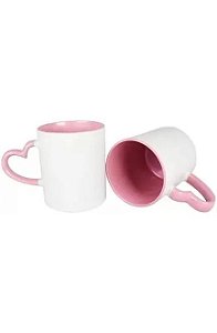 Caneca alça Coração