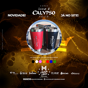 Copo Térmico:  Joelma - (Isso É Calypso Tour)