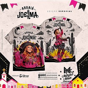 T-shirt: Joelma - "Arraiá 2026"