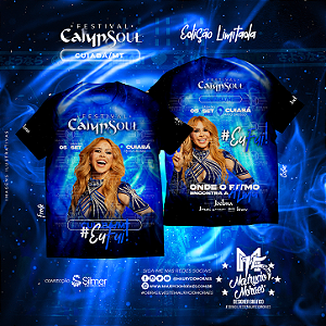 T-shirt: Joelma - "Festival Calypsoul" - Mato Grosso