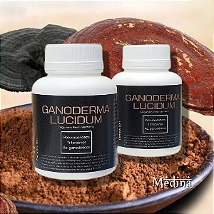 Extrato Ganoderma lucidum 90 cápsulas