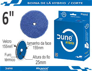 ALCANCE BOINA DE LÃ HYBRID 6" 165MM