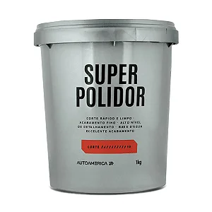 AUTOAMERICA MASSA DE POLIR BASE DAGUA SUPER POLIDOR 1KG