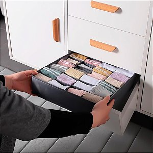 Organizador De Peças Para Gavetas 24 Espaços Ikaza