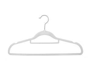 10 Unidades Cabides Aveludados Silk Modelo IKAZA