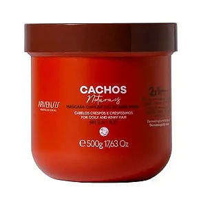 Cachos Naturais - Máscara 2 em 1 - Crespos e Crespíssimos - Arvensis - 500g