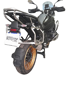 Suportes Traseiros R1300gs Inox Laterais e central Para Bmw Mototop