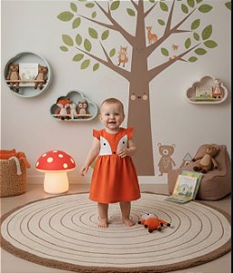 Vestido Raposinha 🦊