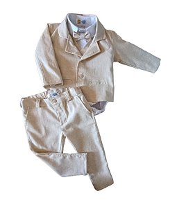Conjunto social bebê ,com Blazer em linho