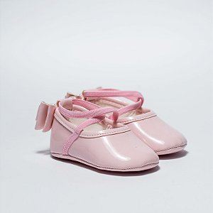 SAPATILHA BAILARINA - COR ROSA - LINHA BABY