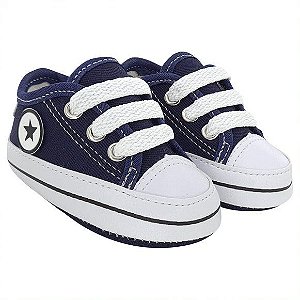 TENIS STARZINHO - COR MARINHO - EMBORRACHADO ESTRELA - MATERIAL LONA - LINHA BABY