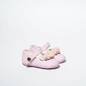 SAPATILHA FEMININA - MODELO FLORESCER - COR LILÁS - LINHA BABY