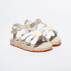 BIRKEN MENINA - MODELO MARGARIDA - COR MARFIM - LINHA KIDS