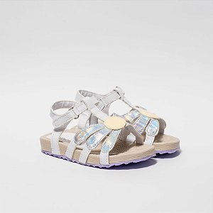 BIRKEN MENINA - MODELO MARGARIDA - COR BRANCO - LINHA KIDS